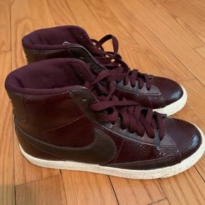 Nike Blazer x J. Crew vintage high top sneakers